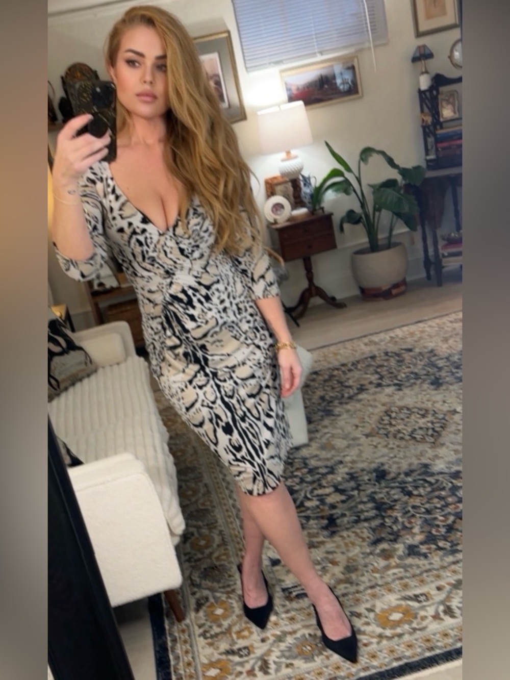 Roberto Cavalli Signature Animal Print Dress